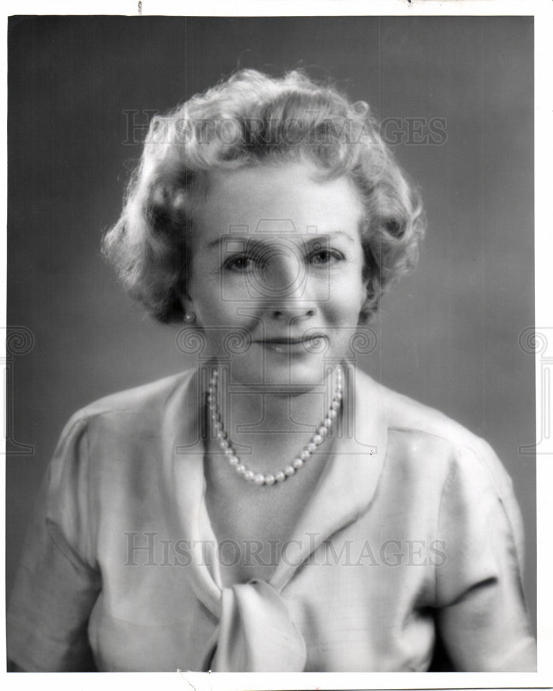 1960 Press Photo KATIE LOUCHHEIM, Political Woman, DNC - Historic Images