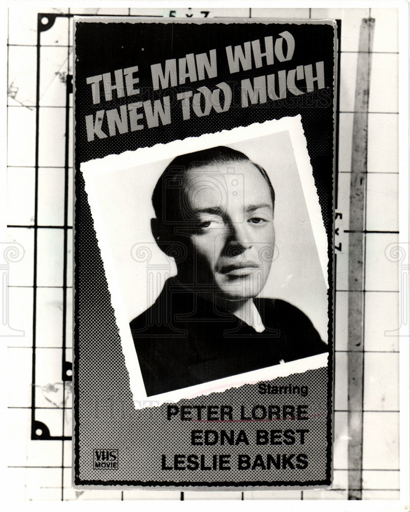 Press Photo Peter Lorre Actor - Historic Images