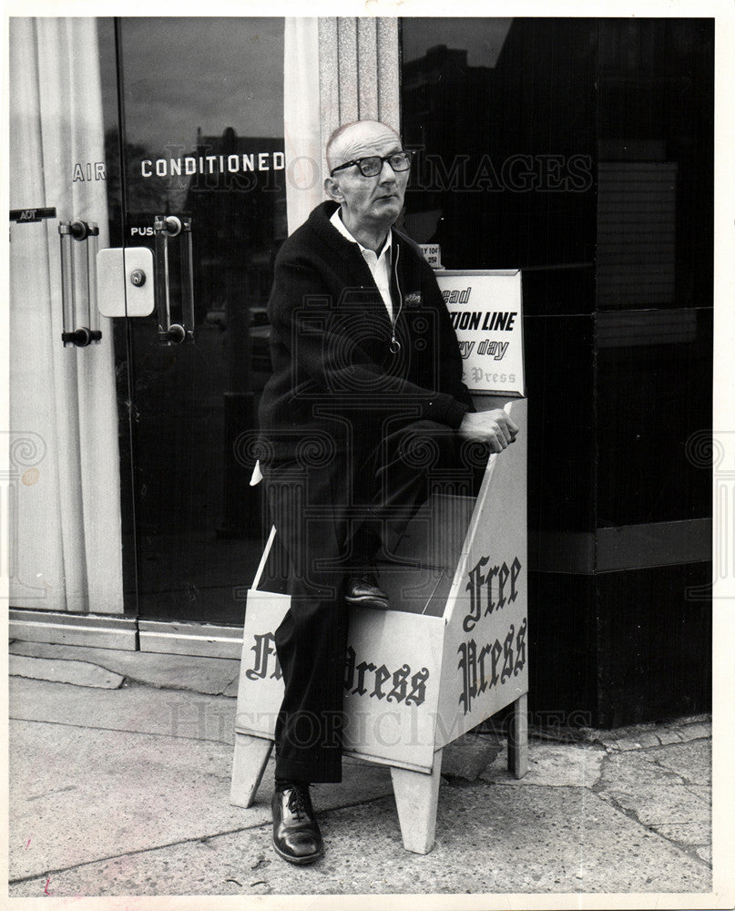 1966 Press Photo Joe Lukasiewicz - Historic Images