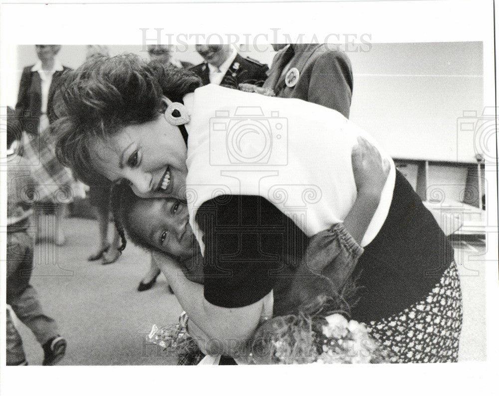 1992 Press Photo Lorna Luft an American actress singer - Historic Images