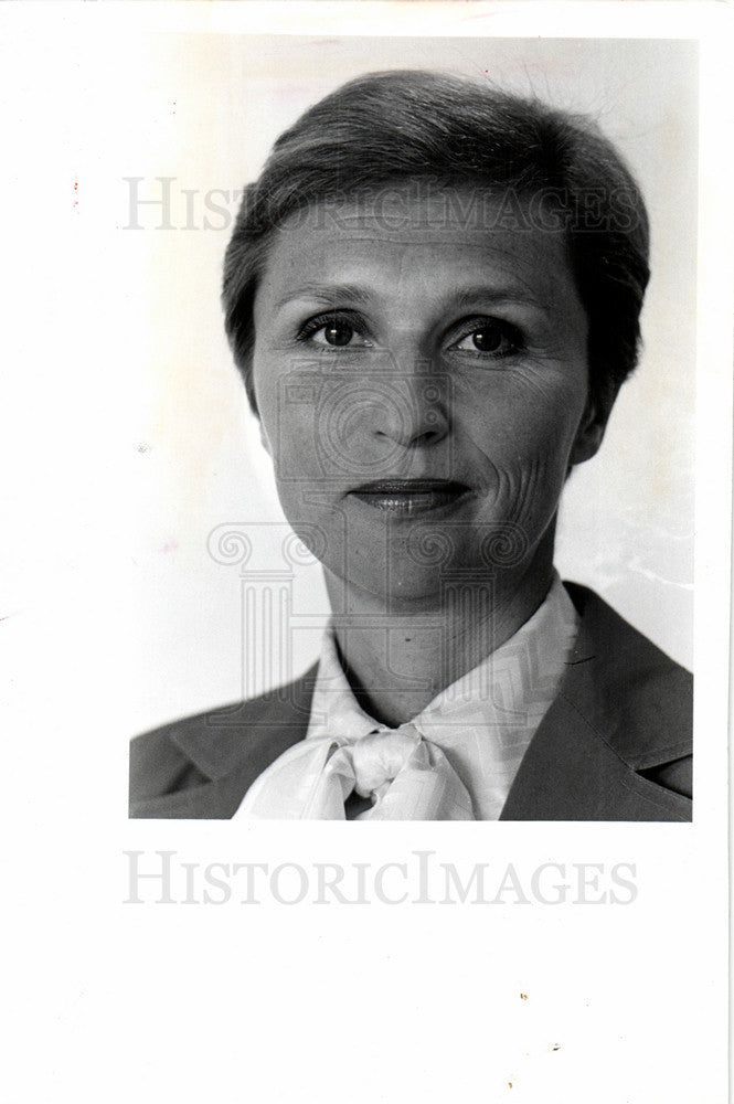 1982 Press Photo Eleanor Luedtke, public relation direc - Historic Images