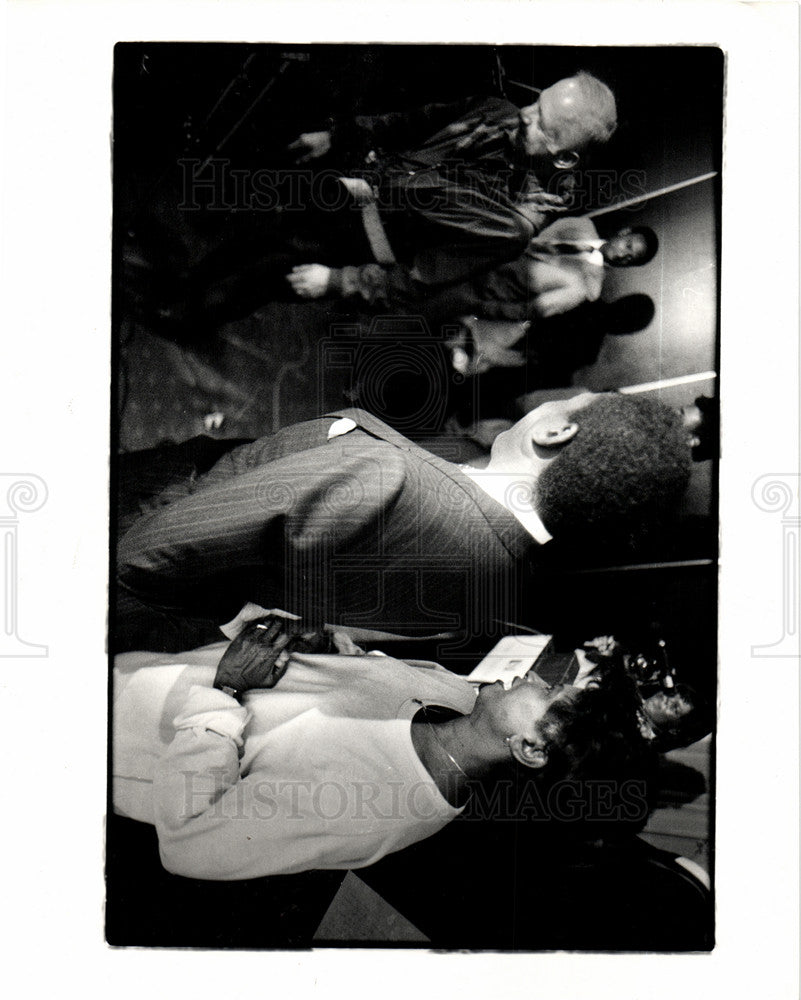 1986 Press Photo William Lucas, FBI agent - Historic Images