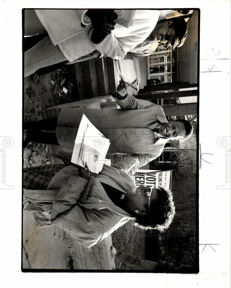 1986 Press Photo Lucas denies federal job  Kim Brookins - Historic Images