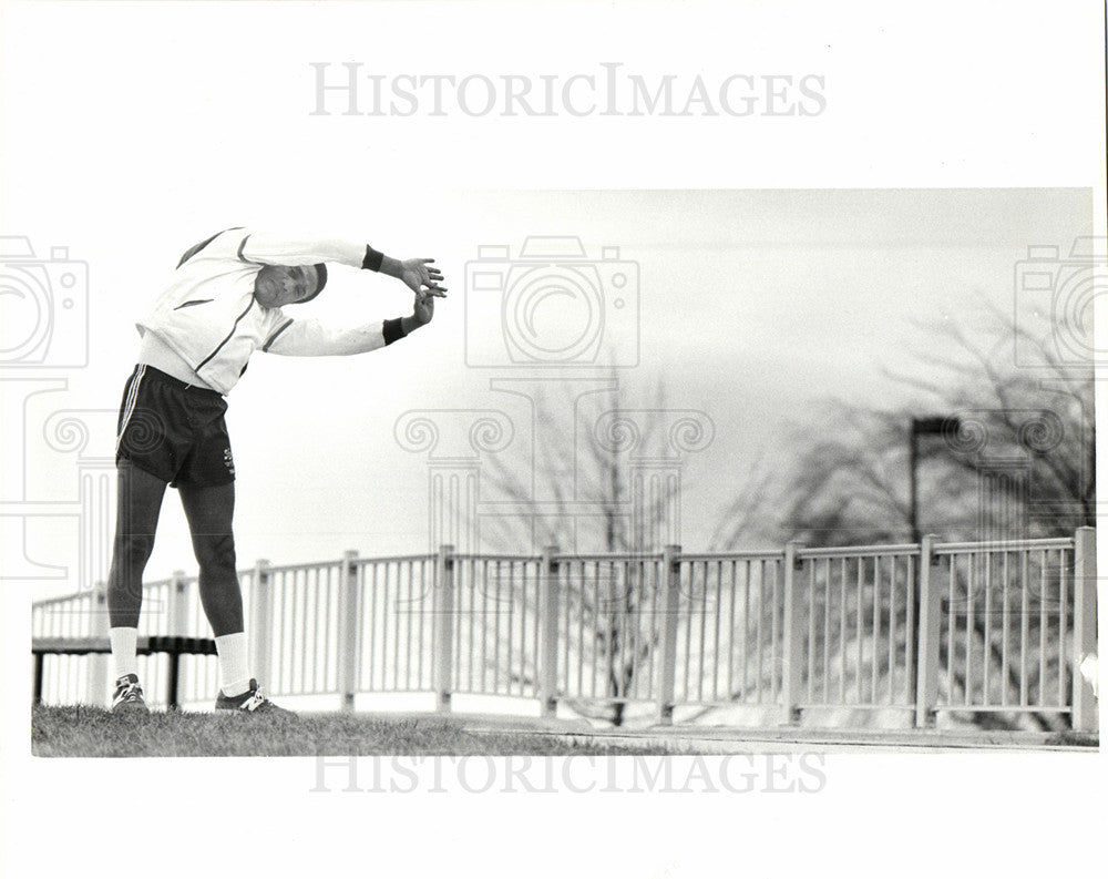 1985 Press Photo Lucas Wayne County Detroit Executive - Historic Images