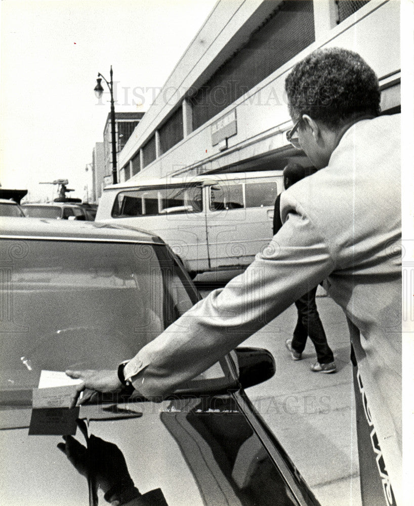 1985 Press Photo William "Bill" Lucas Wayne executive - Historic Images
