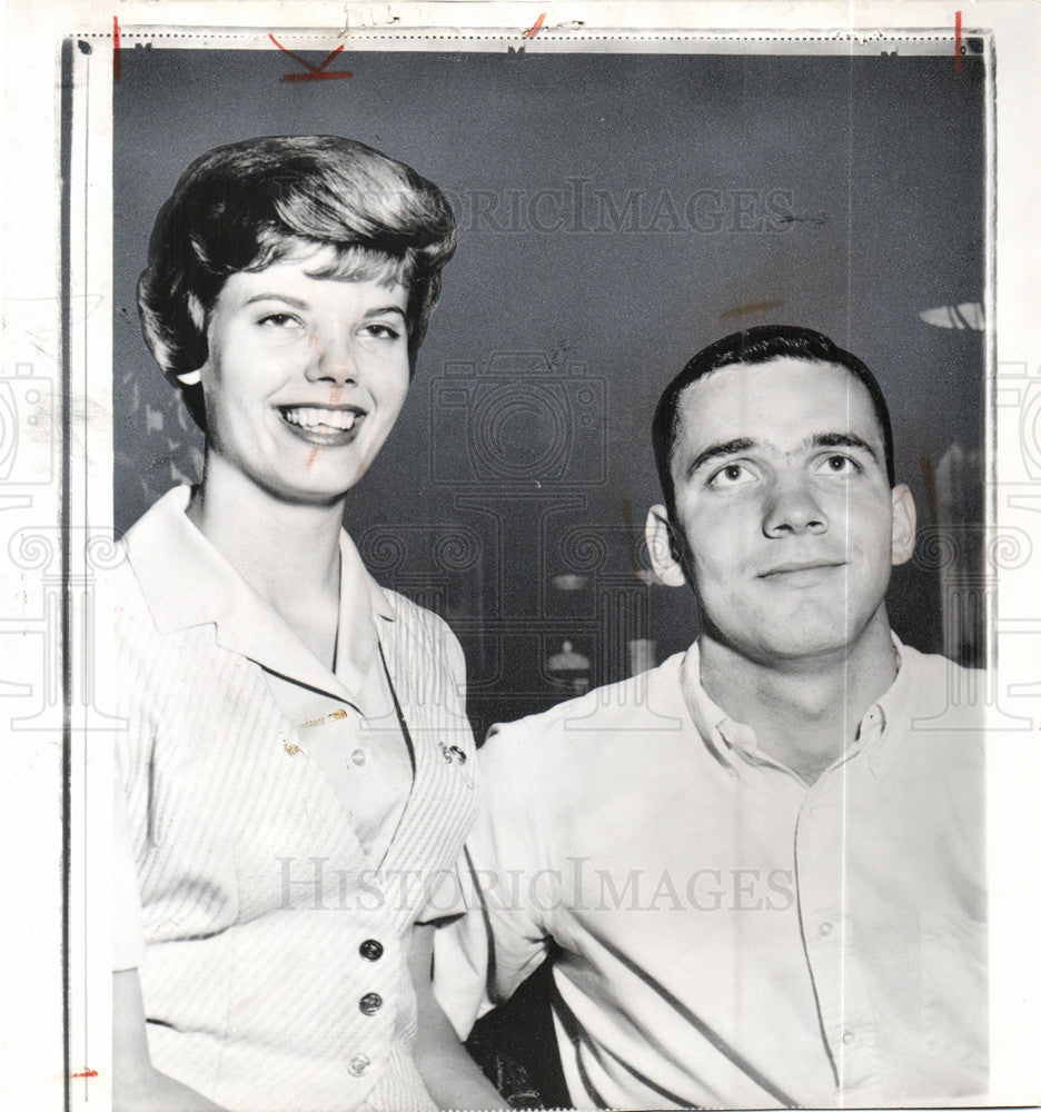 1960 Press Photo Basketball Jerry Lucas Olympics Ohio - Historic Images