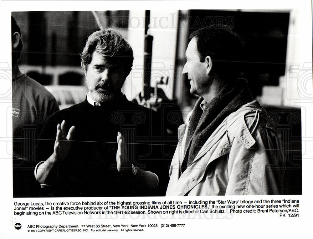 1992 Press Photo George Lucas one of  the bestproducer - Historic Images