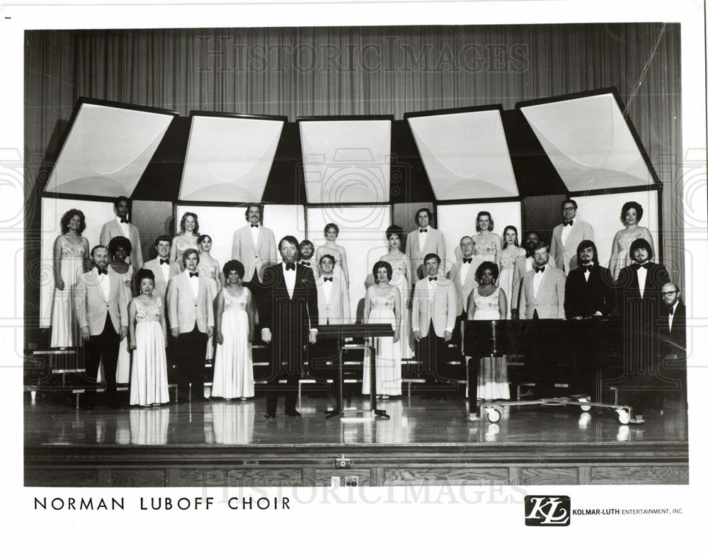 Press Photo Norman Luboff American music arranger - Historic Images