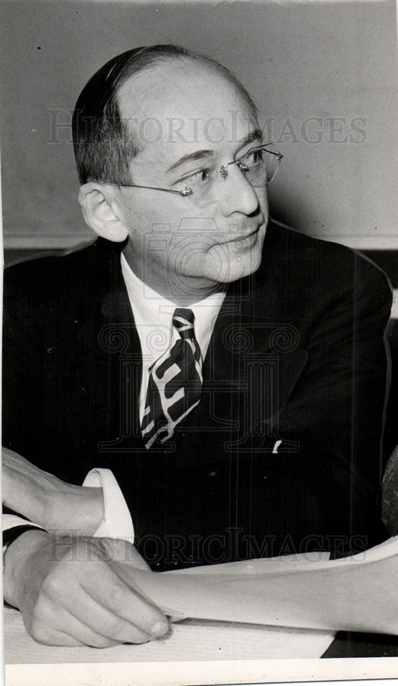 1946 Press Photo Isadore Lubin - Historic Images