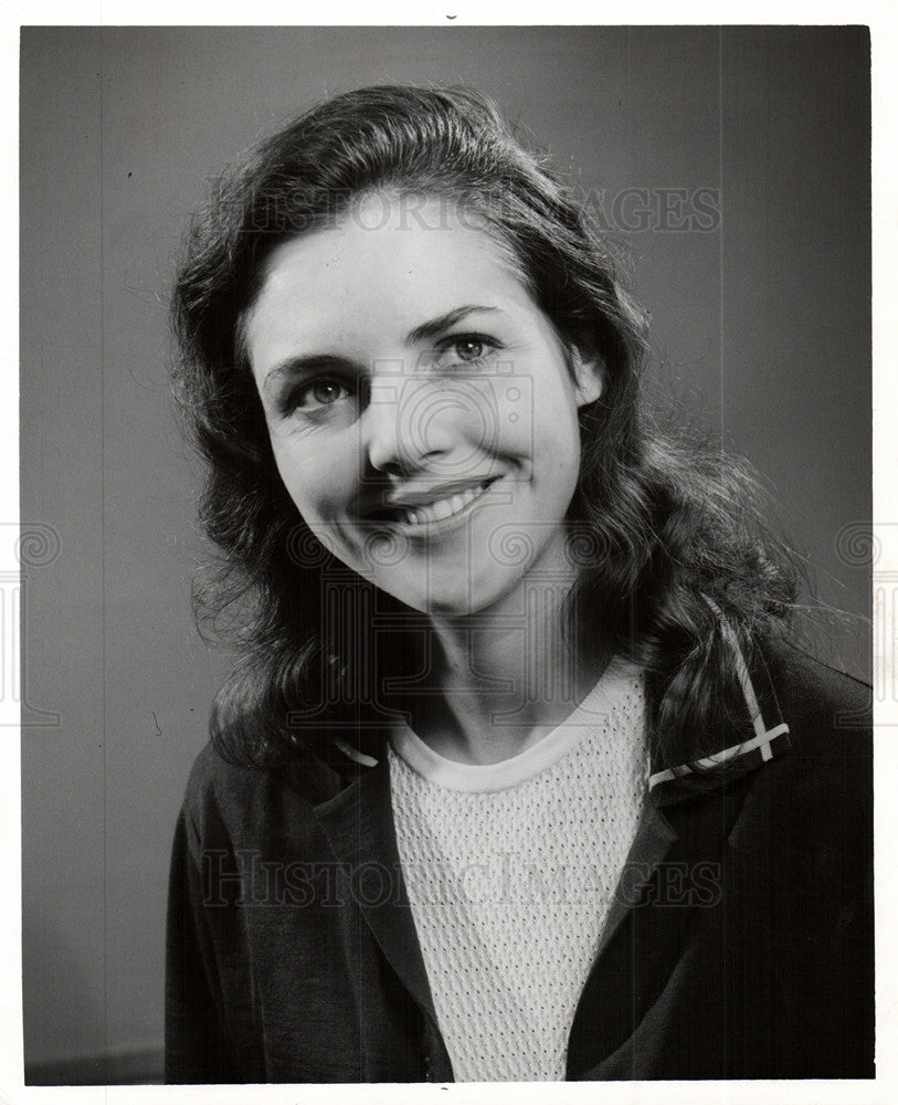 1961 Press Photo Lisette Loze Bonanza Belgian Actress - Historic Images