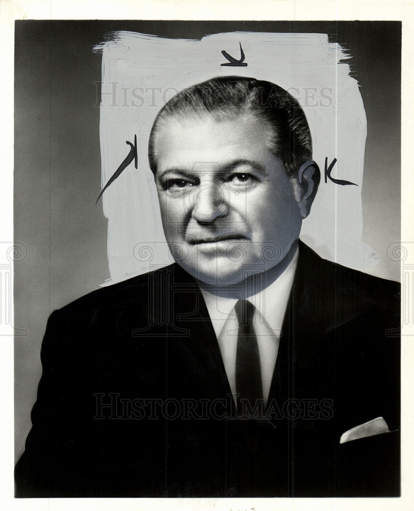 1960 Press Photo Harry J. Loynd Parke Davis & Company - Historic Images