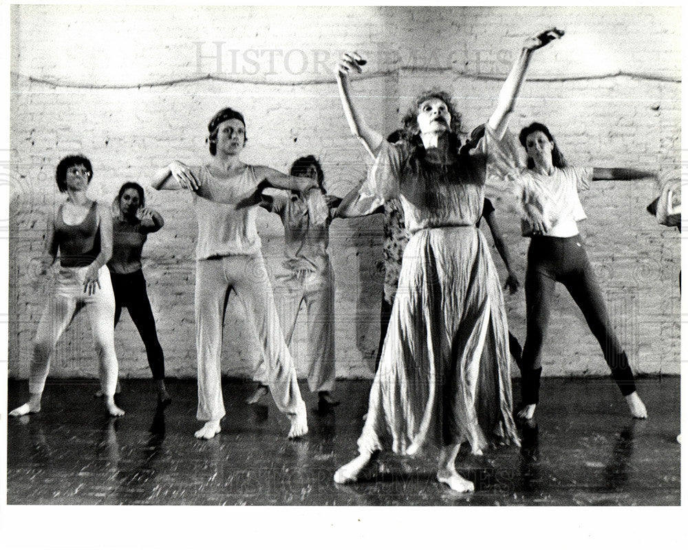 1985 Press Photo Madeleine Lytton, Isadora Duncan - Historic Images