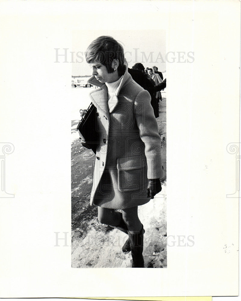 1970 Press Photo Maryellen Lyons Mary Kopechne inquest - Historic Images