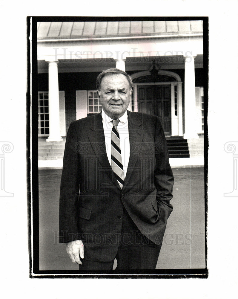 1987 Press Photo George Lyons - Historic Images