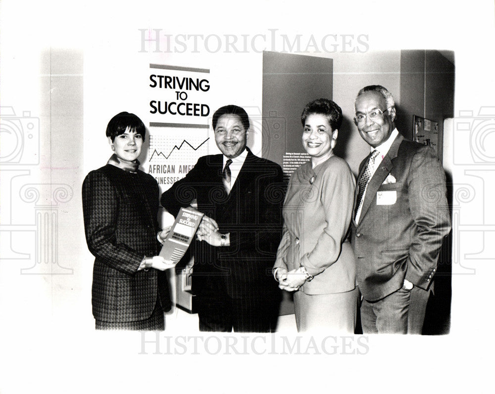 1992 Press Photo Maud Lyon Don arden Kay Everett - Historic Images