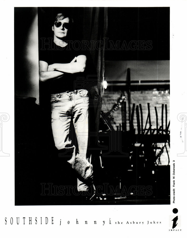 1992 Press Photo Johnny Lyon, singer songwriter, - Historic Images