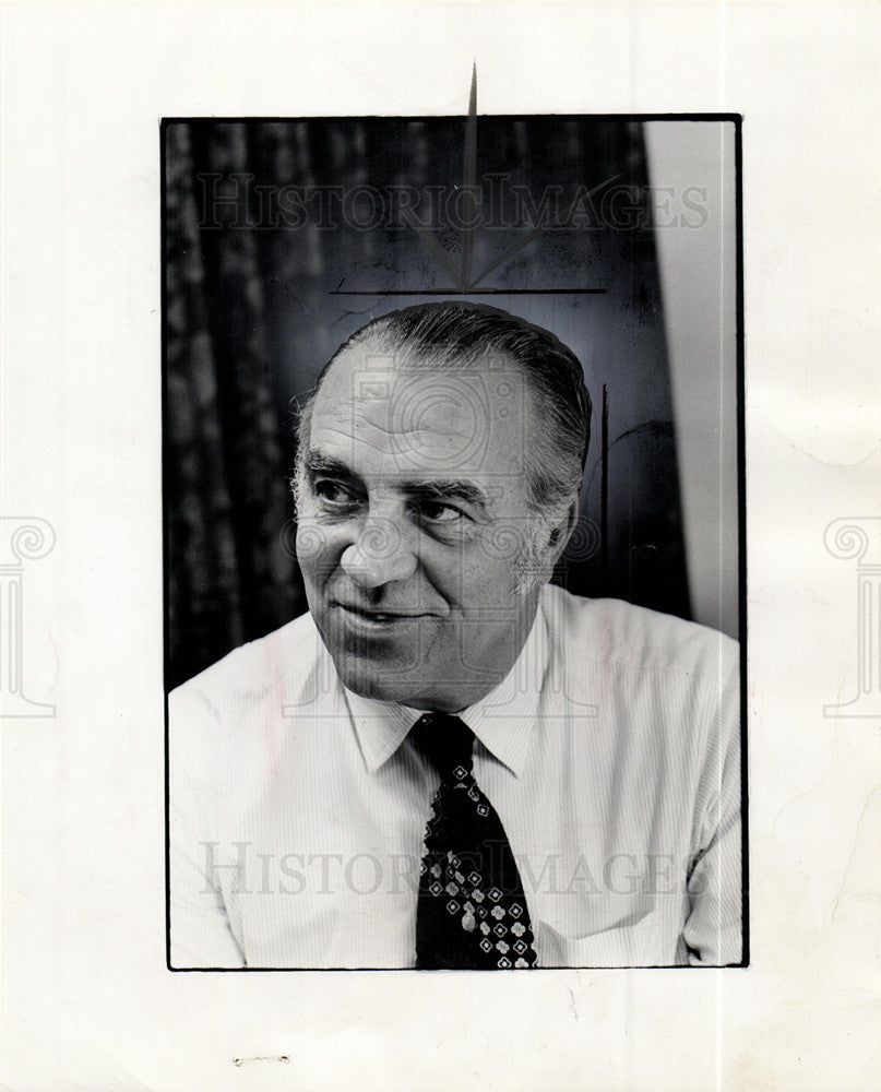 1976 Press Photo Don McCafferty Football Coach - Historic Images