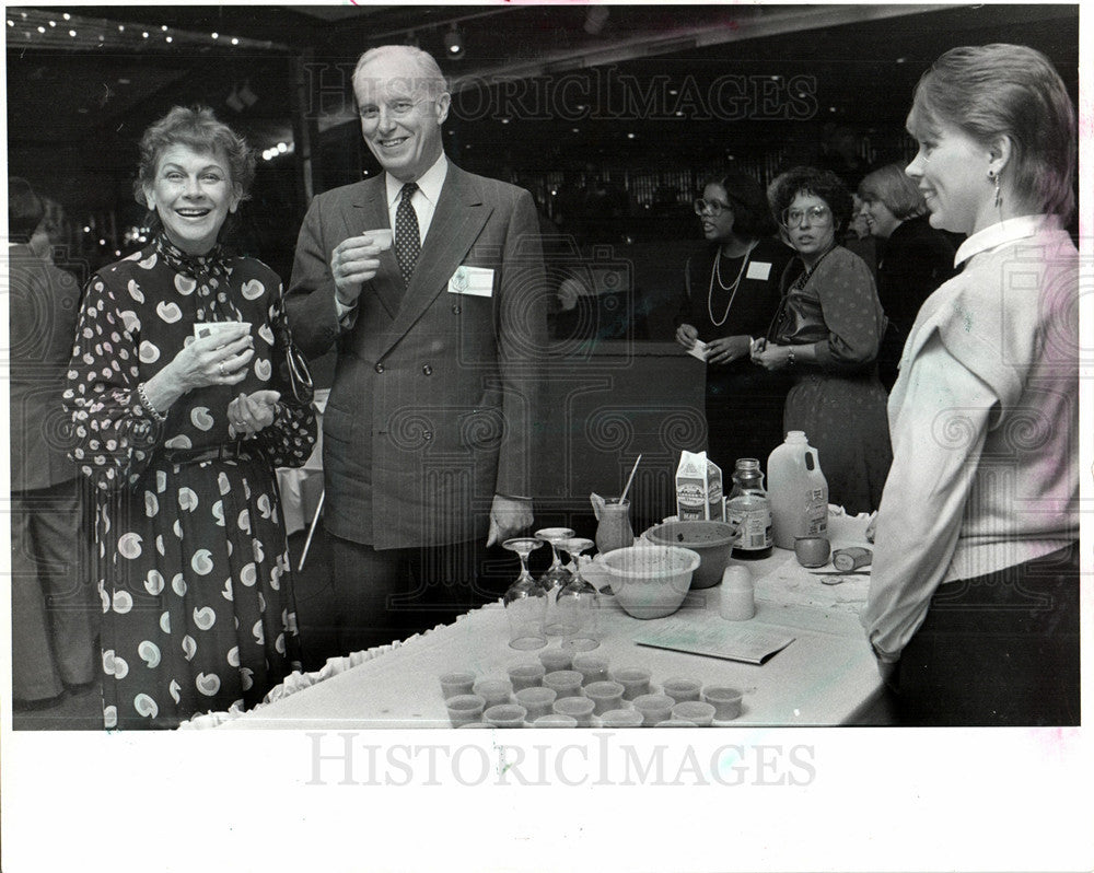 1984 Press Photo Bob McCabe Michigan Auto Club Sobriety - Historic Images