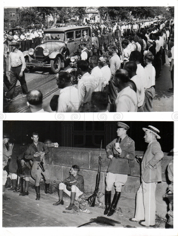 1957 Press Photo Douglas MacArthur US General. - Historic Images