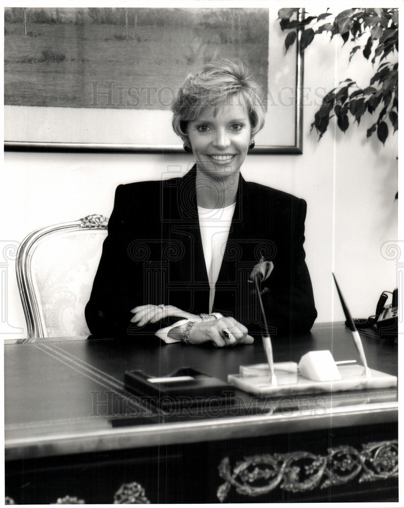 1989 Press Photo Cherly Mcarthur model - Historic Images