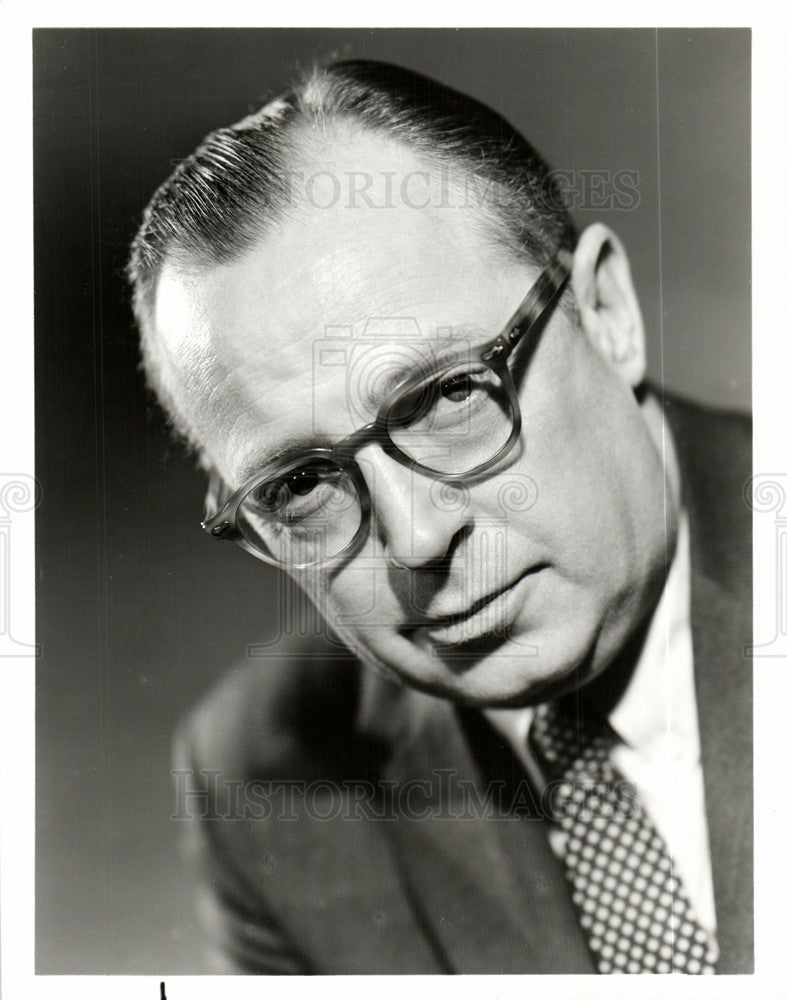 1967 Press Photo William McAndrew President NBC News - Historic Images