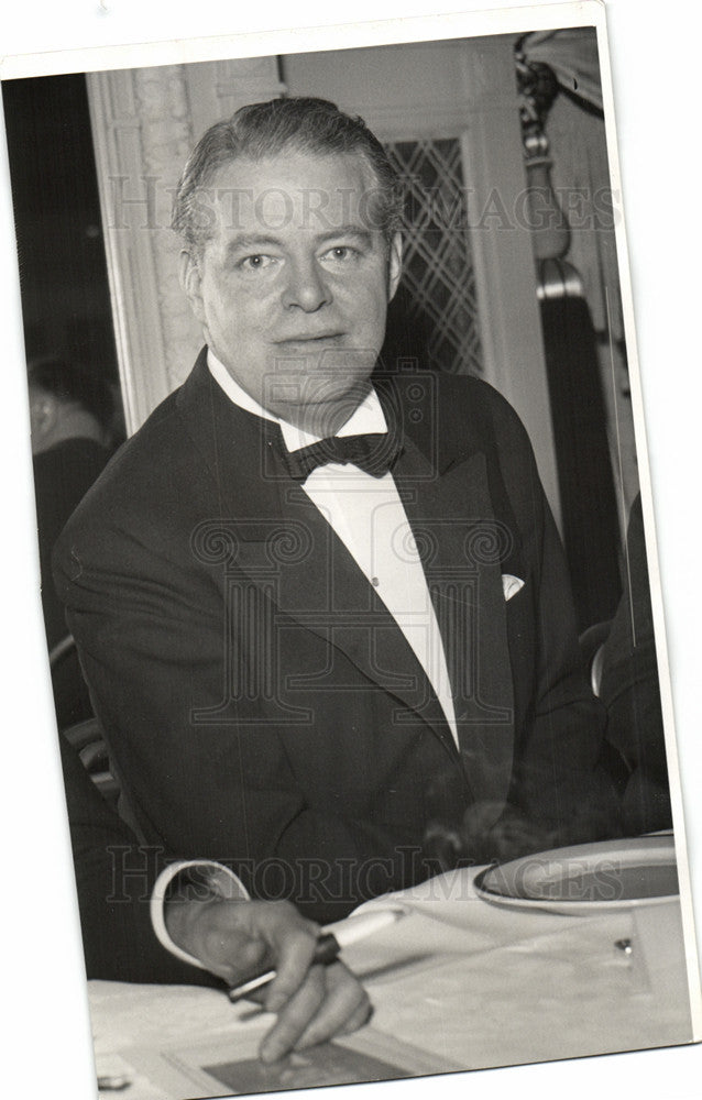 Press Photo Thomas F. McAllister  Judge - Historic Images