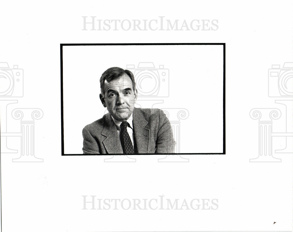 1990 Press Photo Hugh Mccdiarmid Politician - Historic Images