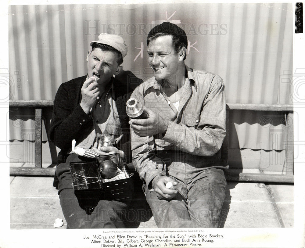 1941 Press Photo Joel McCrea - Historic Images