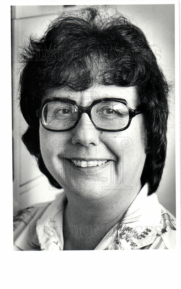 1982 Press Photo Ginny Mc Craig Director of child care - Historic Images