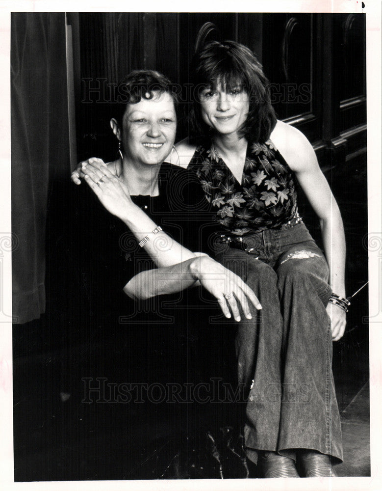 1989 Press Photo Norma McCorvey Jane Roe plaintiff - Historic Images