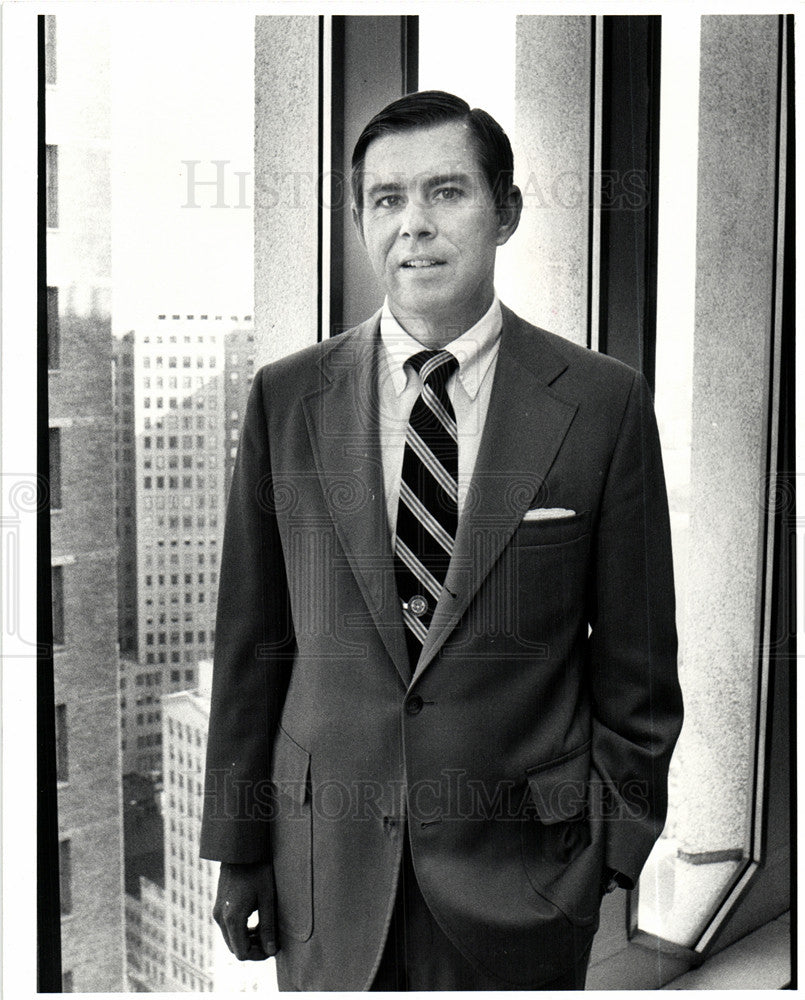 1982 Press Photo William McCormick ANR President - Historic Images