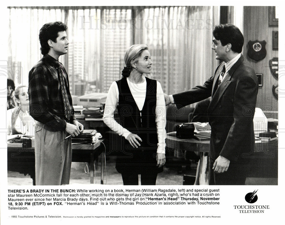 1993 Press Photo Maureen McCormick  American actress - Historic Images