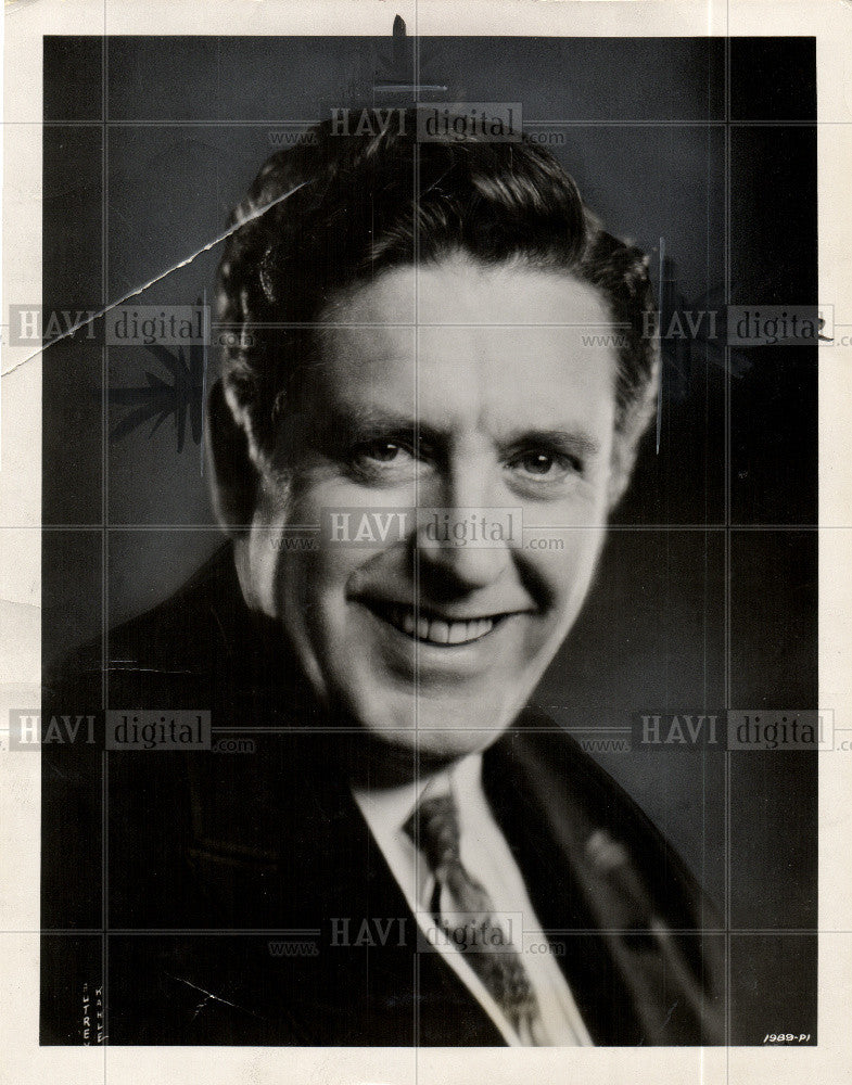 1936 Press Photo John McCromack Orchestra Hall - Historic Images