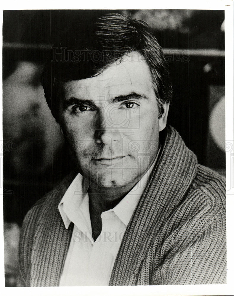 1985 Press Photo John McCook American actor - Historic Images