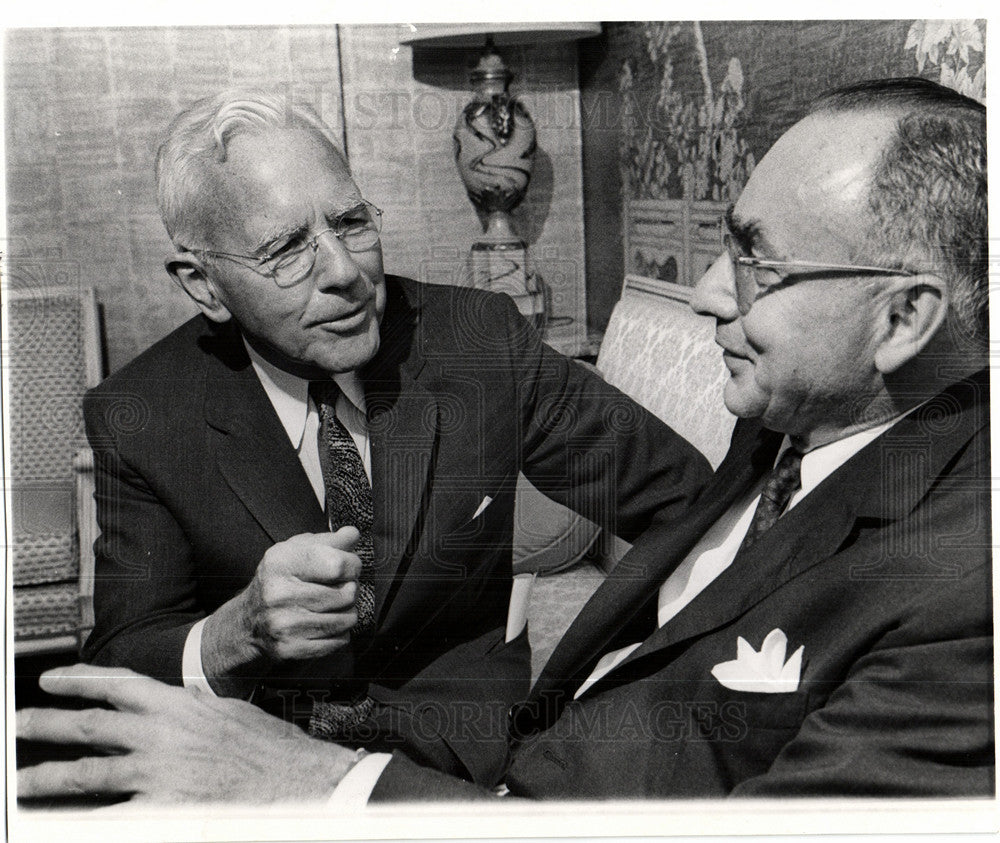 1973 Press Photo John A. McCone Former Director (CIA) - Historic Images