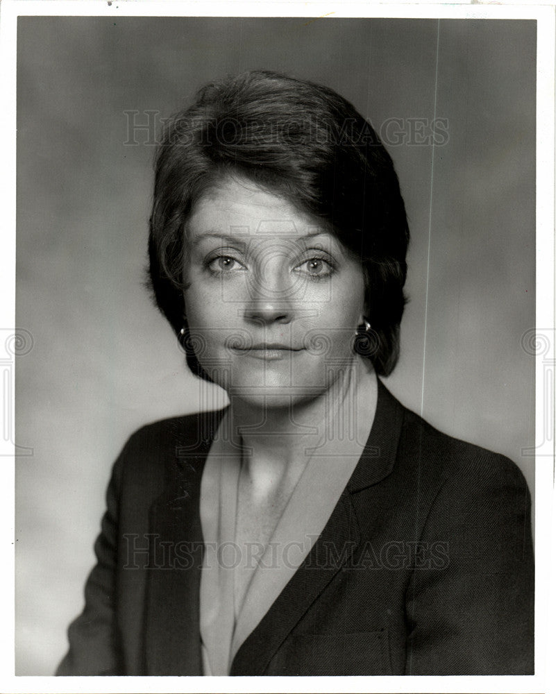 1985 Press Photo Amy McCombs, General Manager - Historic Images