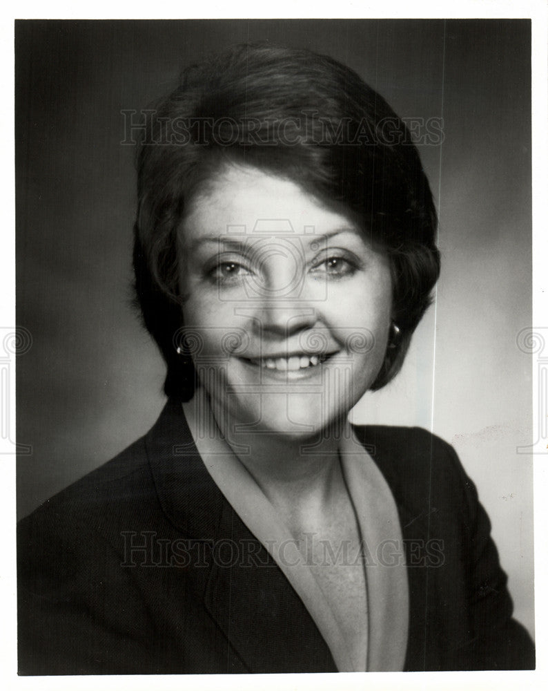 1986 Press Photo WDIV TV Detroit Amy McCombs Engagement - Historic Images