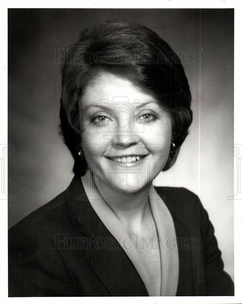 1983 Press Photo Amy McCombs business leader - Historic Images