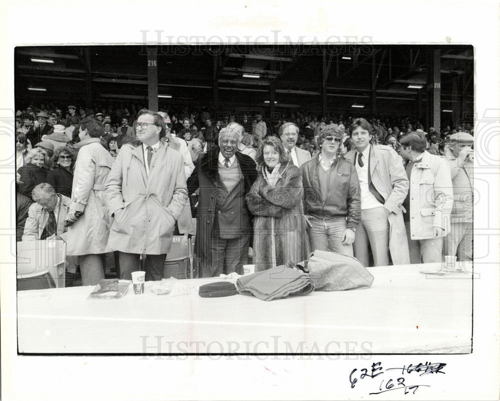 1986 Press Photo Amy McCombs General Manager WDIV-TV - Historic Images