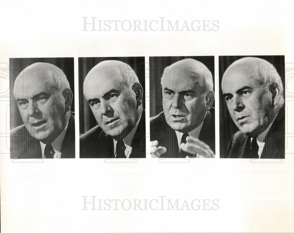 1961 Press Photo John J. McCloy Politician - Historic Images