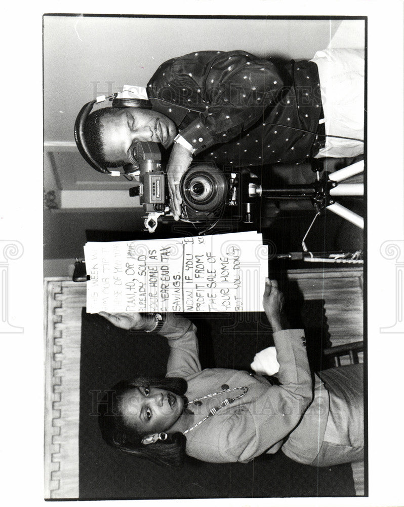 1990 Press Photo Sharon McClendon Writer &amp; Narrator - Historic Images