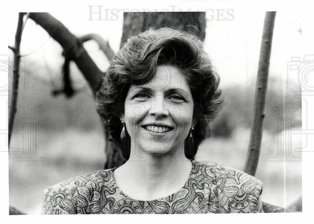 1993 Press Photo Susan McClanahan Wayne State Detroit - Historic Images