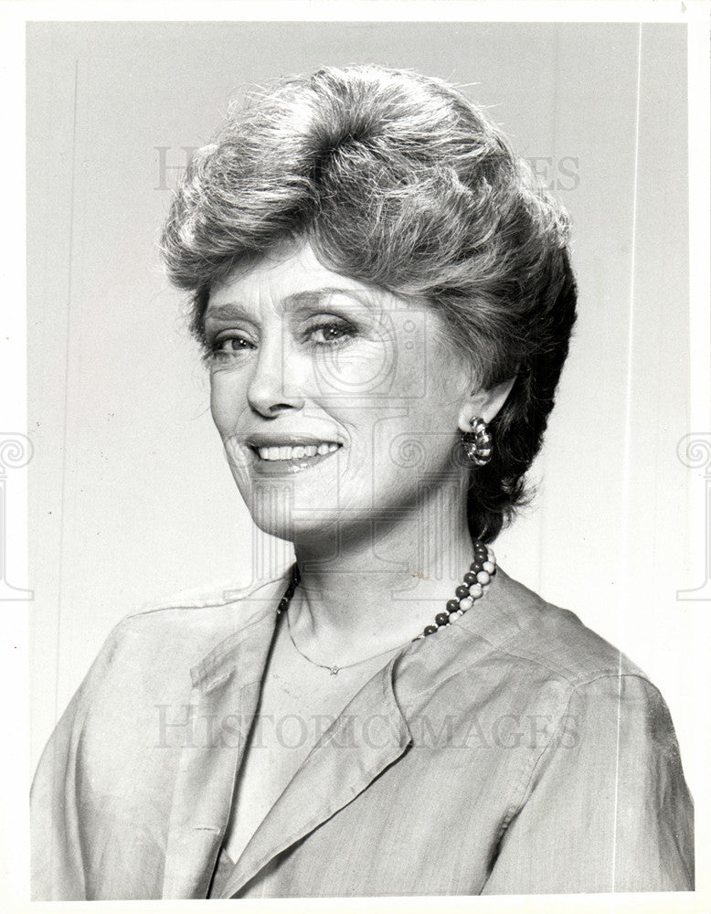 1987 Press Photo Rue McClanahan - Historic Images