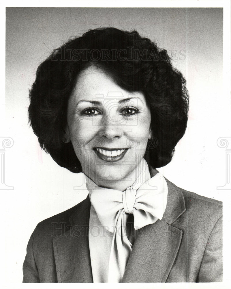 1982 Press Photo Nancy McCauley reporter  Channel2 WJBK - Historic Images