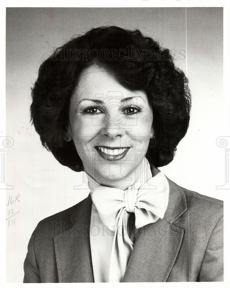 1985 Press Photo WJBK-TV Detroit Nancy McCauley - Historic Images