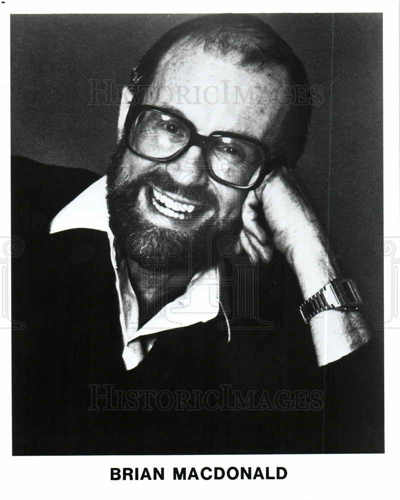 1988 Press Photo Brian Macdonald Dancer Choreographer - Historic Images