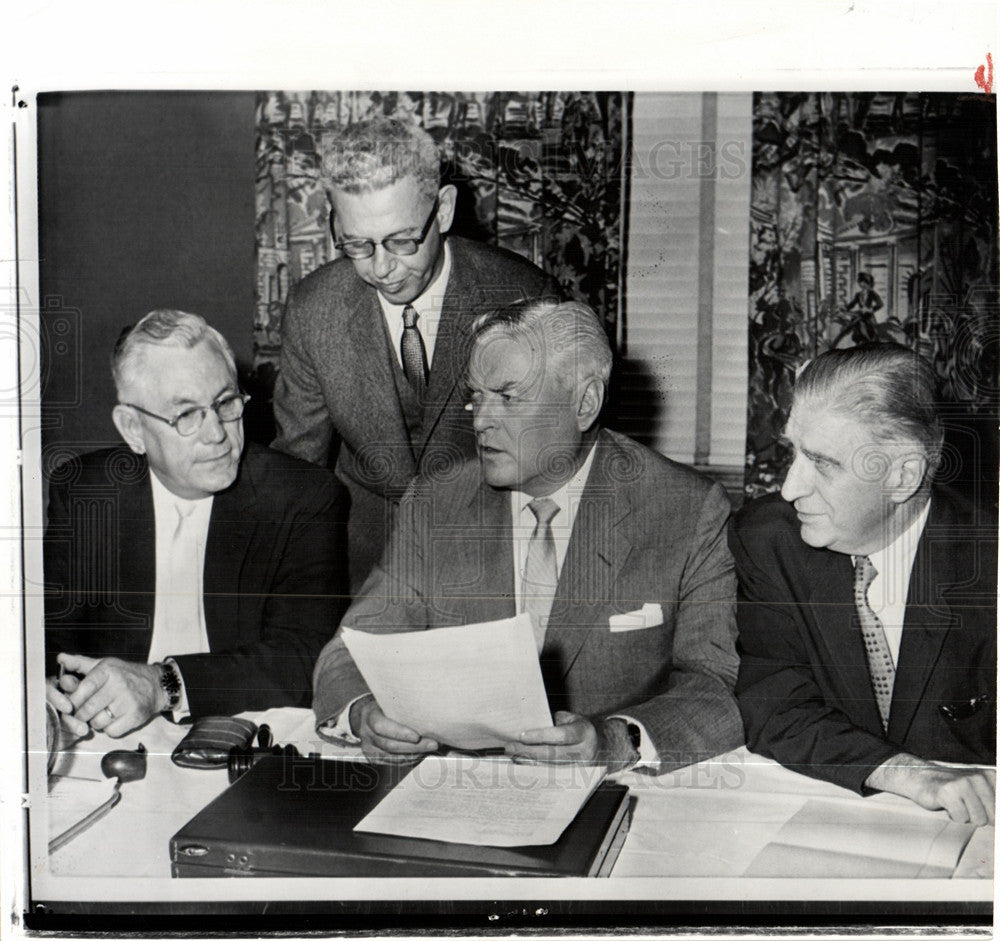 1959 Press Photo David John McDonald President - Historic Images