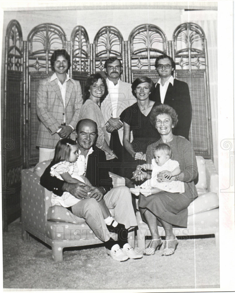 1984 Press Photo McDonald family Jim Betty Barbara John - Historic Images