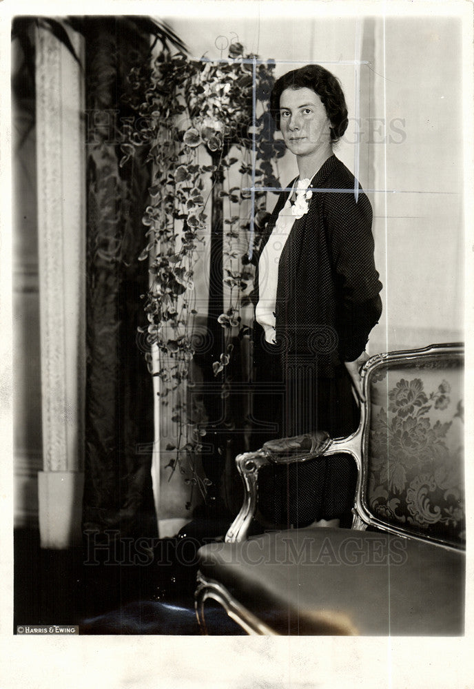 1928 Press Photo Ishbel MacDonald Ramsay England - Historic Images