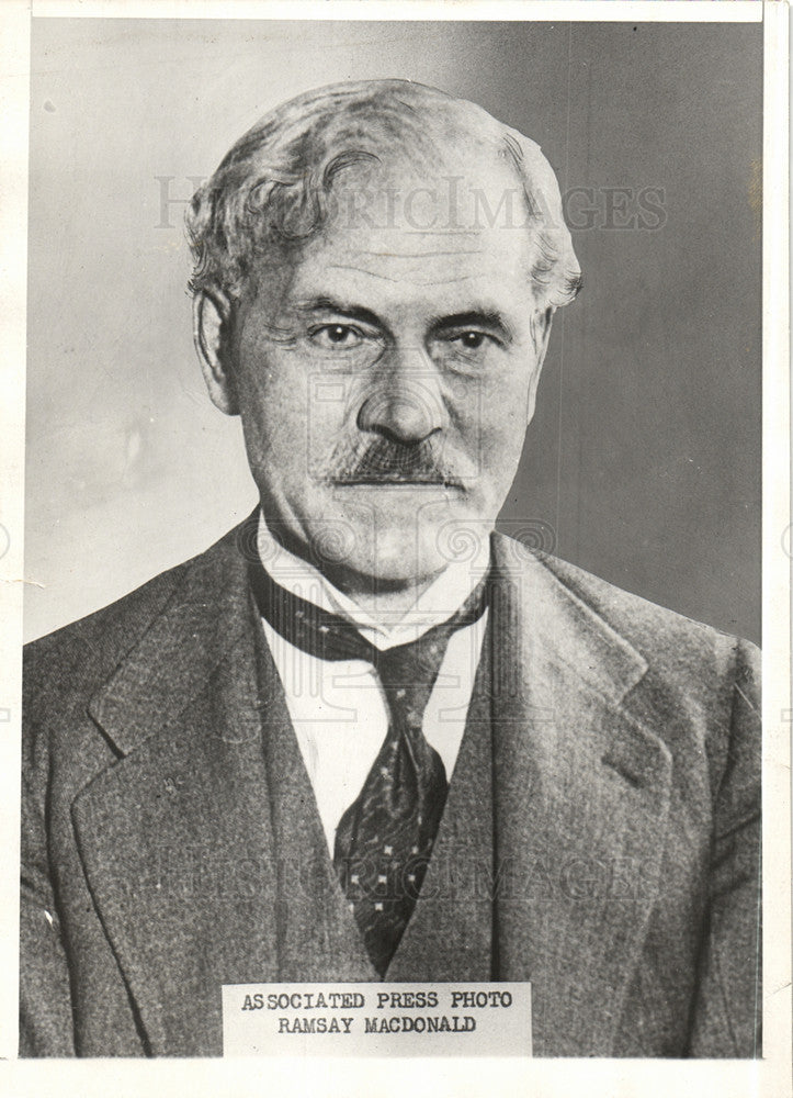 1931 Press Photo Ramsay MacDonald politician Prime Mini - Historic Images